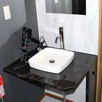 อาคาร B ห้องล้างหน้า