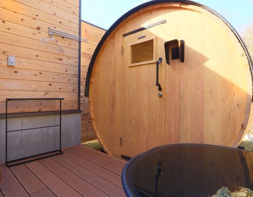 客室-はる-■御影石の半露天風呂