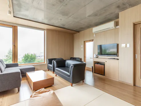 Suite Panorama (2 tempat tidur semi-double)