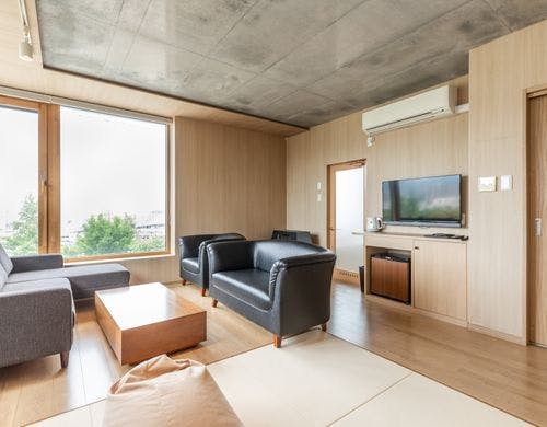 パノラマスイート（セミダブル2台）