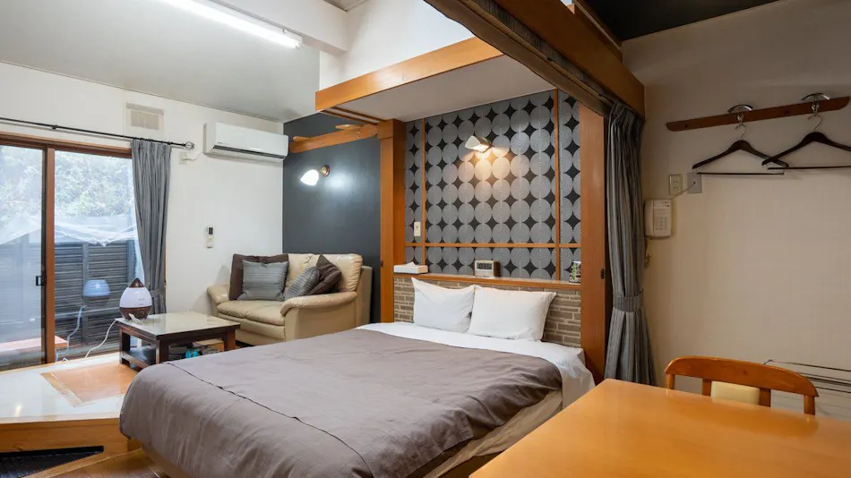 Aqua Suite: Full Course in a Room with Open-Air Bath for Two and Mist Sauna