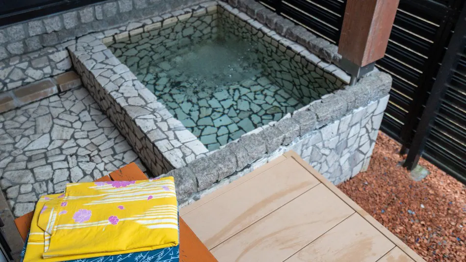 Aqua Suite: Full Course in a Room with Open-Air Bath for Two and Mist Sauna