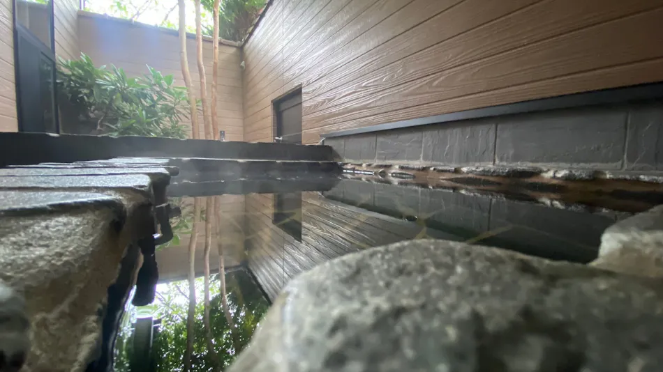 Aqua Suite: Full Course in a Room with Open-Air Bath for Two and Mist Sauna
