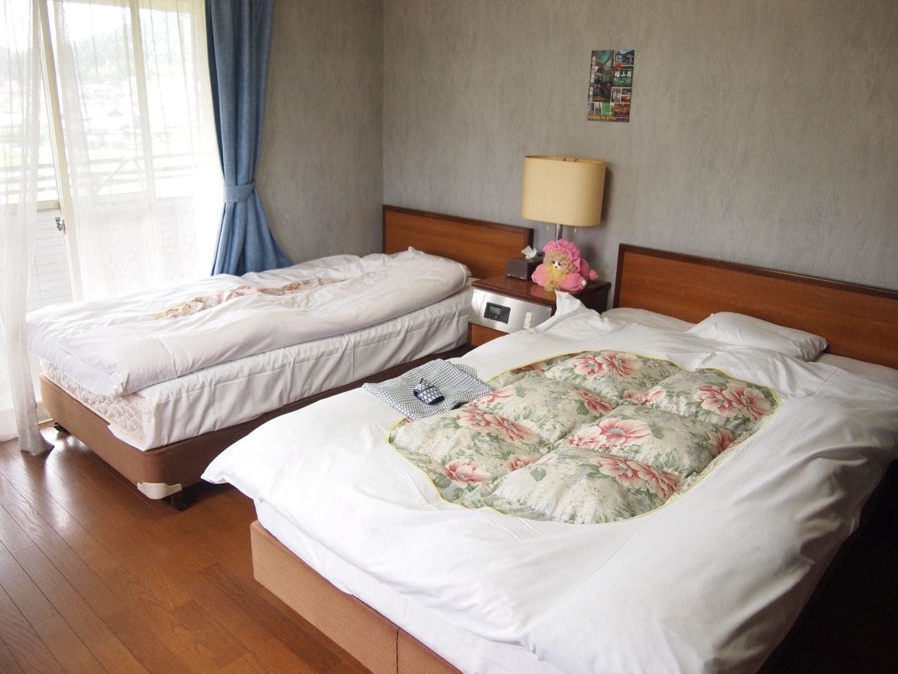 ห้องพักแบบตะวันตกเตียงคู่