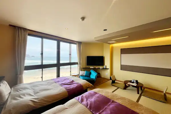 【Phòng Nhật-Âu 2 giường】