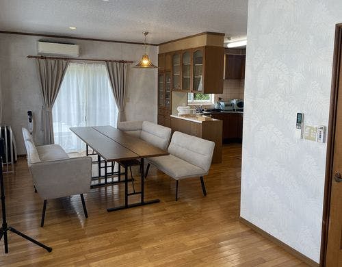 ソファダイニングテーブル(8～10名）