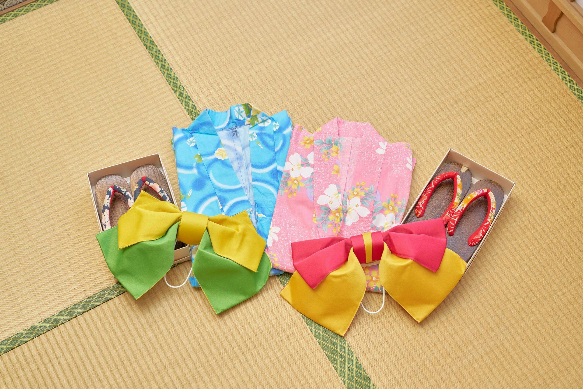 <Free Rental> Women's-Only Colored Yukata