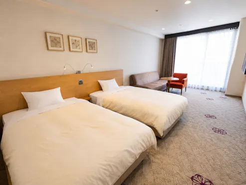 【Tòa nhà chính】Phòng Twin Tiêu chuẩn / 27 m²