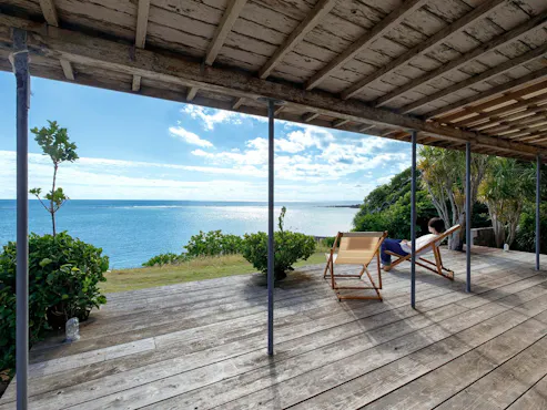 "점점 잔디와 바다의 숙소" - 전망 좋은 곳