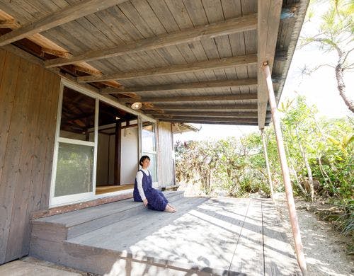 「時うつろう小屋組みの宿」眺ドコロ