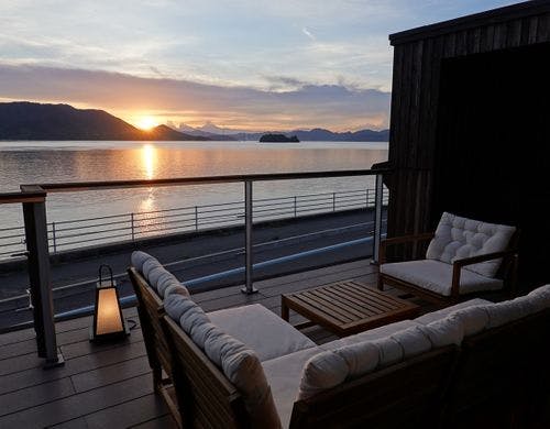 バルコニーからの眺望