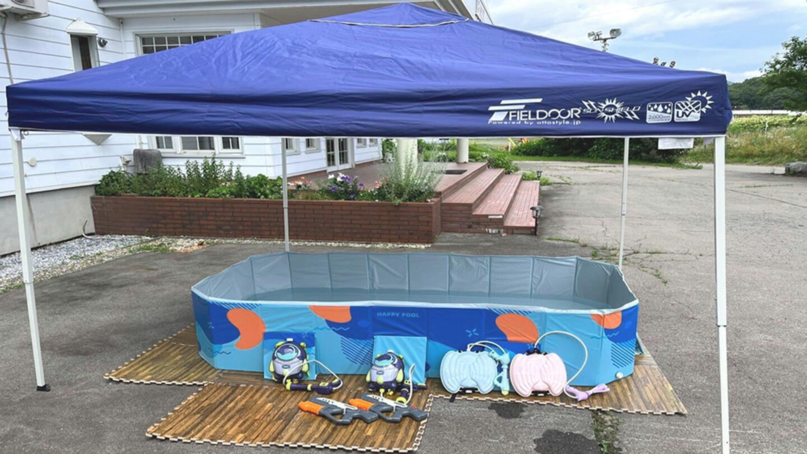 [โซนสระว่ายน้ำเฉพาะฤดูร้อน]