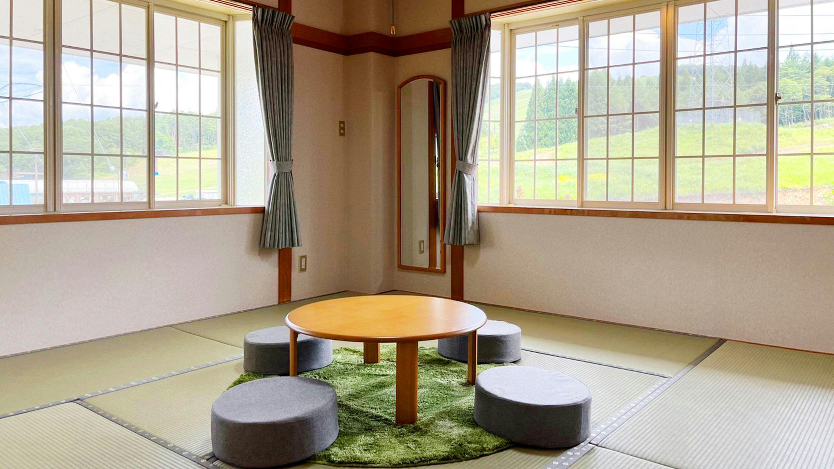 【ห้องสไตล์ญี่ปุ่น 8 เสื่อ】สำหรับ 2-4 ท่าน