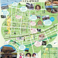 Peta Berjalan Kaki di Hakozaki