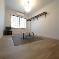 Bilik sudut menghadap lereng ski, bilik gaya Jepun 8.5 tatami