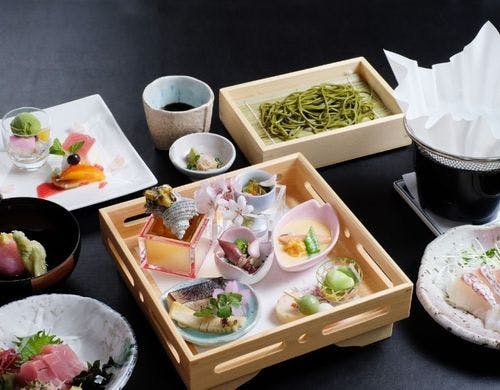 夕食花見（例）