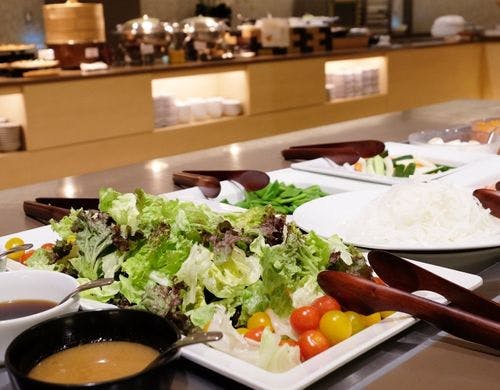 朝食ビュッフェ（例）