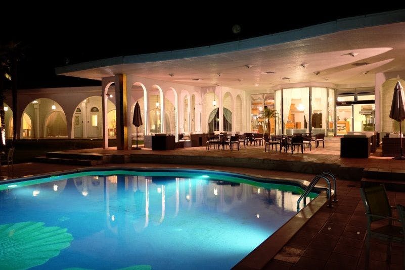 紫塚ゴルフ倶楽部　ホテルグリーンヒル&nbsp;施設全景