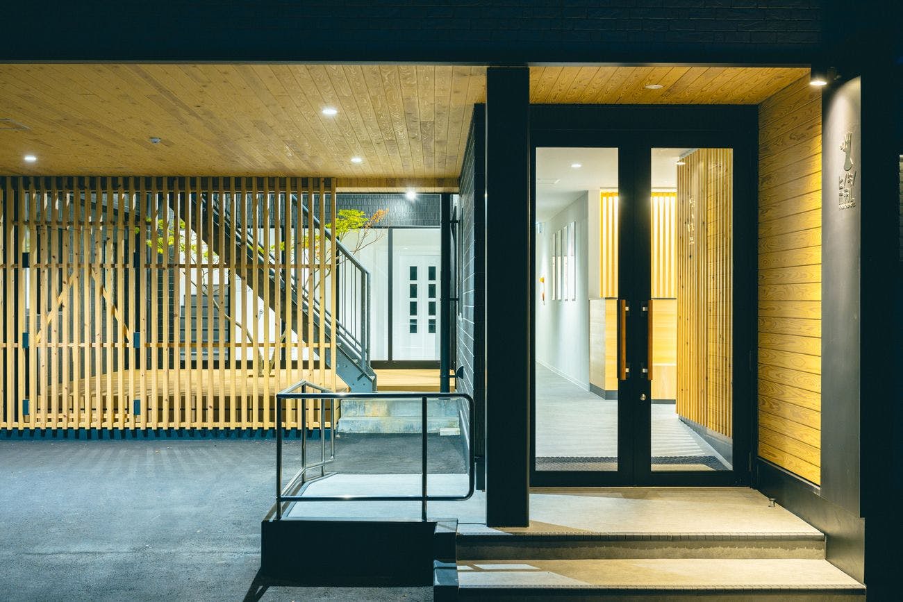 ทางเข้าของสถานที่ของเรา