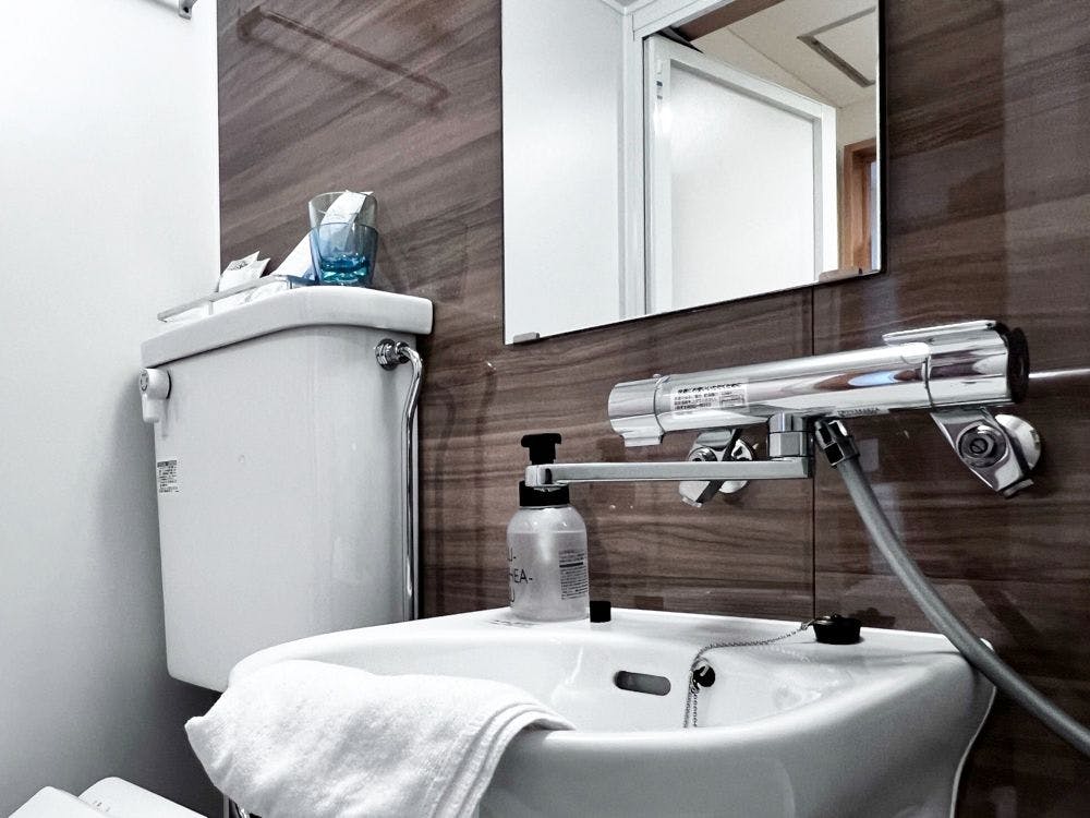 ห้องน้ำของ Deluxe Suite Twin