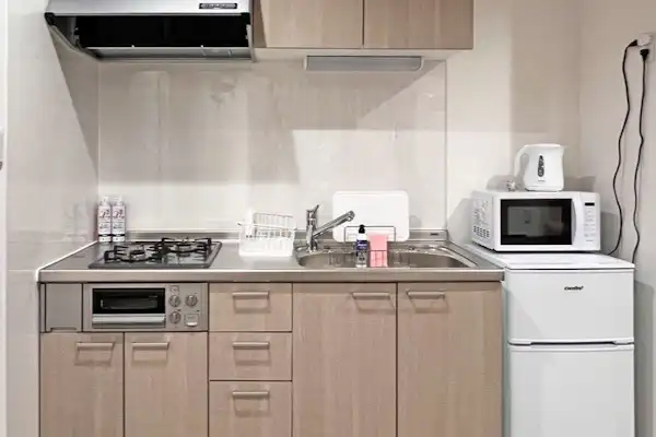 ห้องพักทุกห้องมีห้องครัวครบครัน