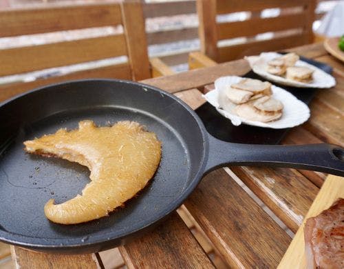 #プレミアムBBQ〈フカヒレのステーキ〉