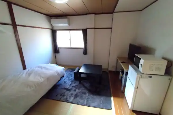 ห้องพักเตียงเดี่ยว (สไตล์ญี่ปุ่น 6 เสื่อทาทามิ) ตัวอย่าง