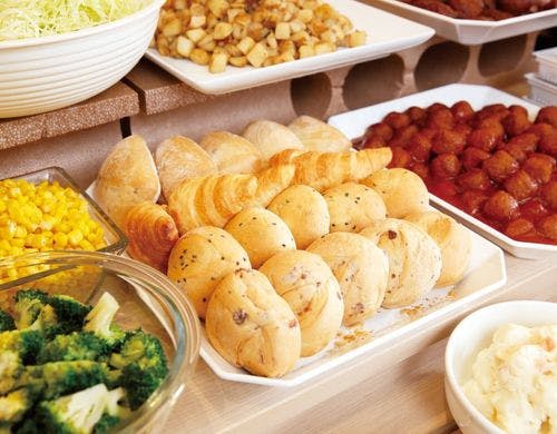 朝食バイキング　一例