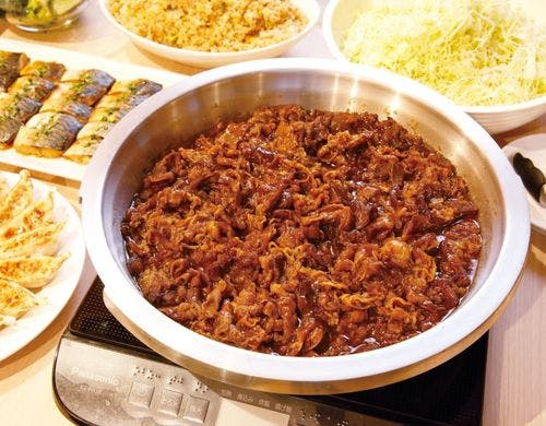 夕食バイキング　一例