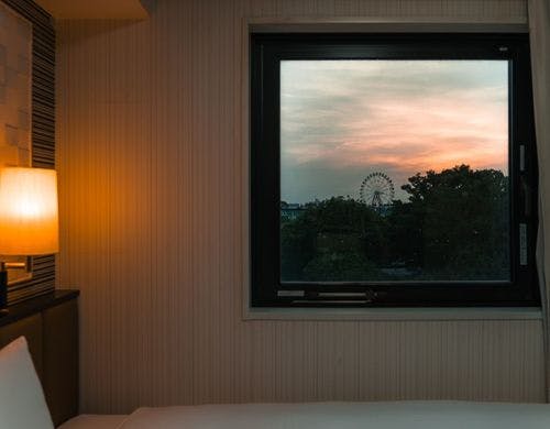 部屋からの景色