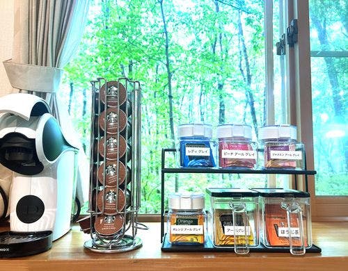 スタバも飲める無料の飲み物をご用意