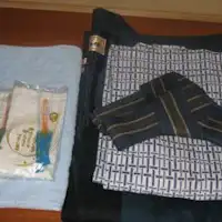 ชุดยูกาตะและผ้าขนหนู