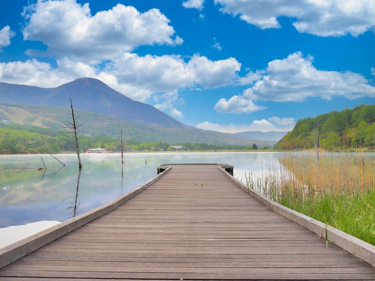 ทะเลสาบเมกามิและภูเขาทาเทชินะ