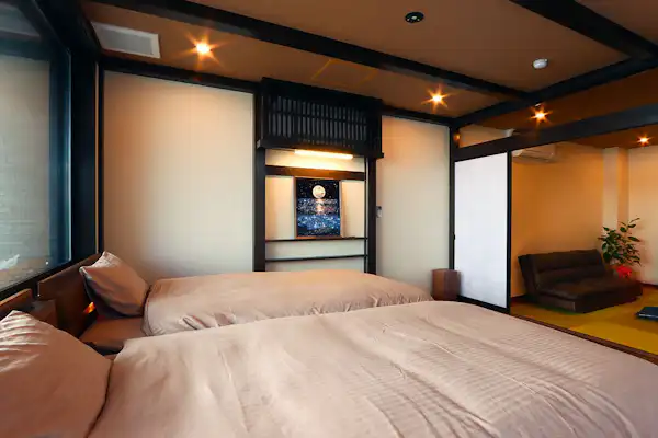 ห้องนอนขนาดกว้างขวาง