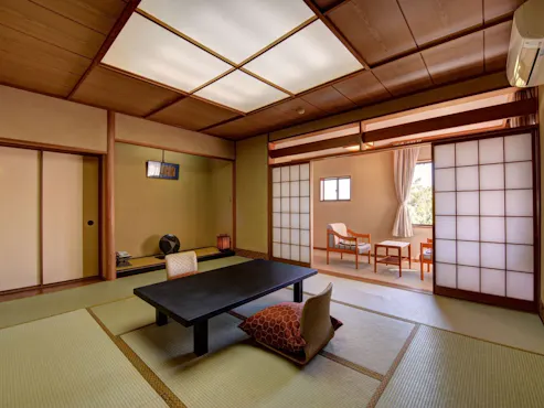 *【ห้องพักสไตล์ญี่ปุ่น (10 เสื่อทาทามิ)】<พร้อมห้องน้ำ>