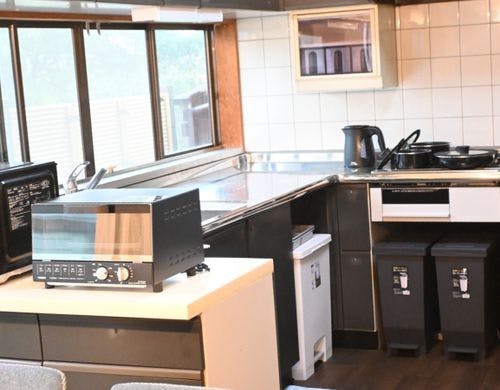 広々としたキッチンスペース。