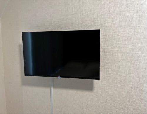お部屋でゆったり映像鑑賞を楽しめます。