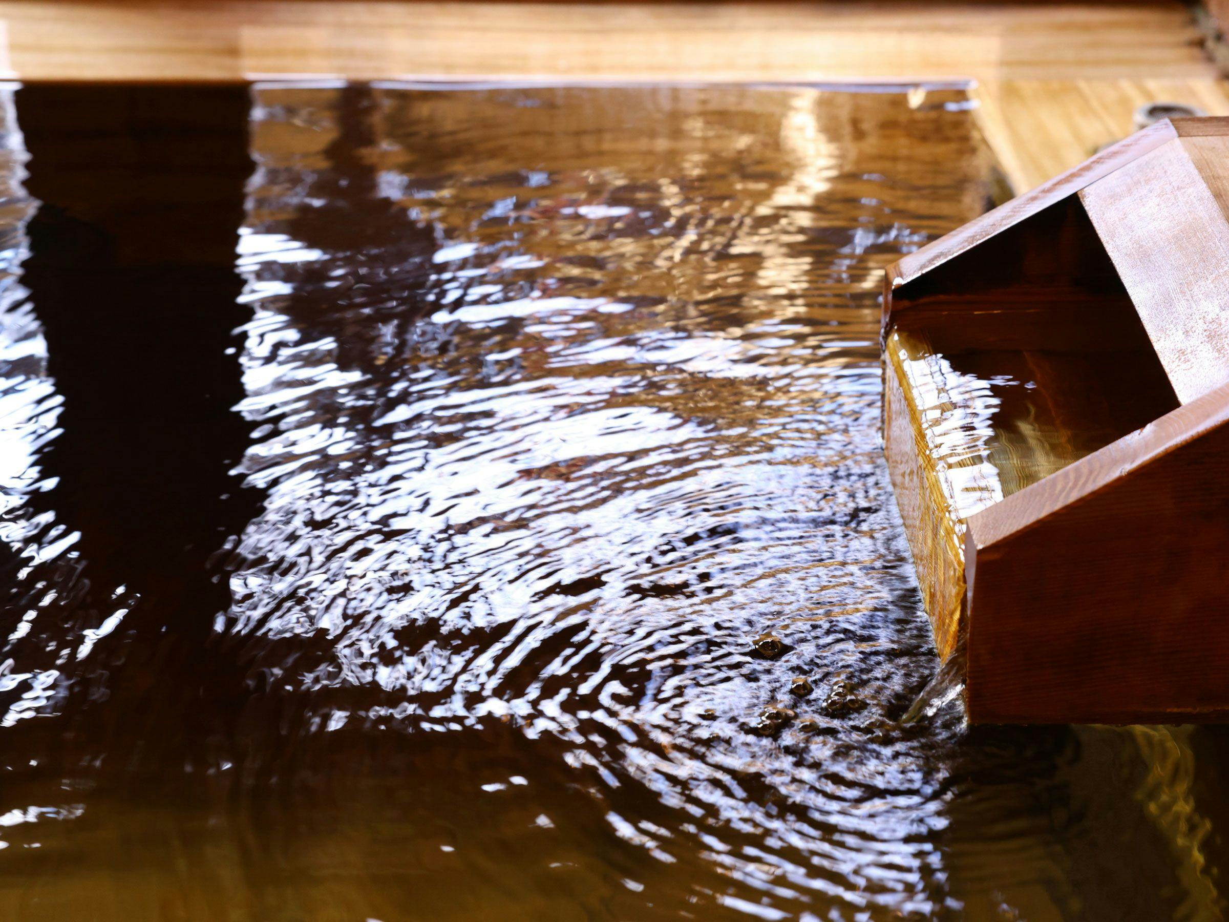 【Pemandian Kayu Hinoki Kuno】