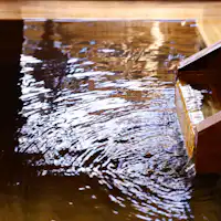 【Pemandian Kayu Hinoki Kuno】