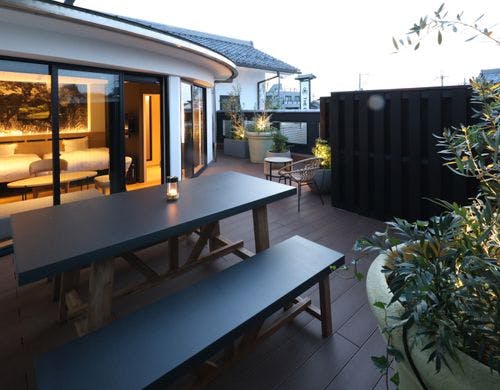 テラス付ツインルーム（21平米）