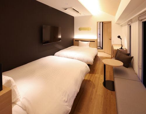 お風呂付ツインルーム（25平米）