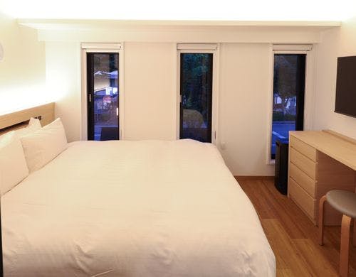 ダブルルーム（13.8平米）