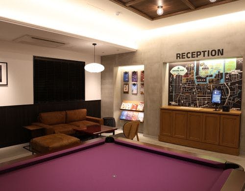 受付／The reception