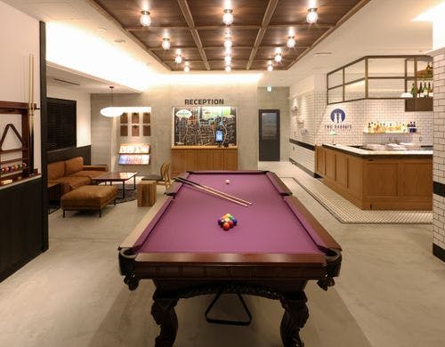 ビリヤードを楽しめます／Free space