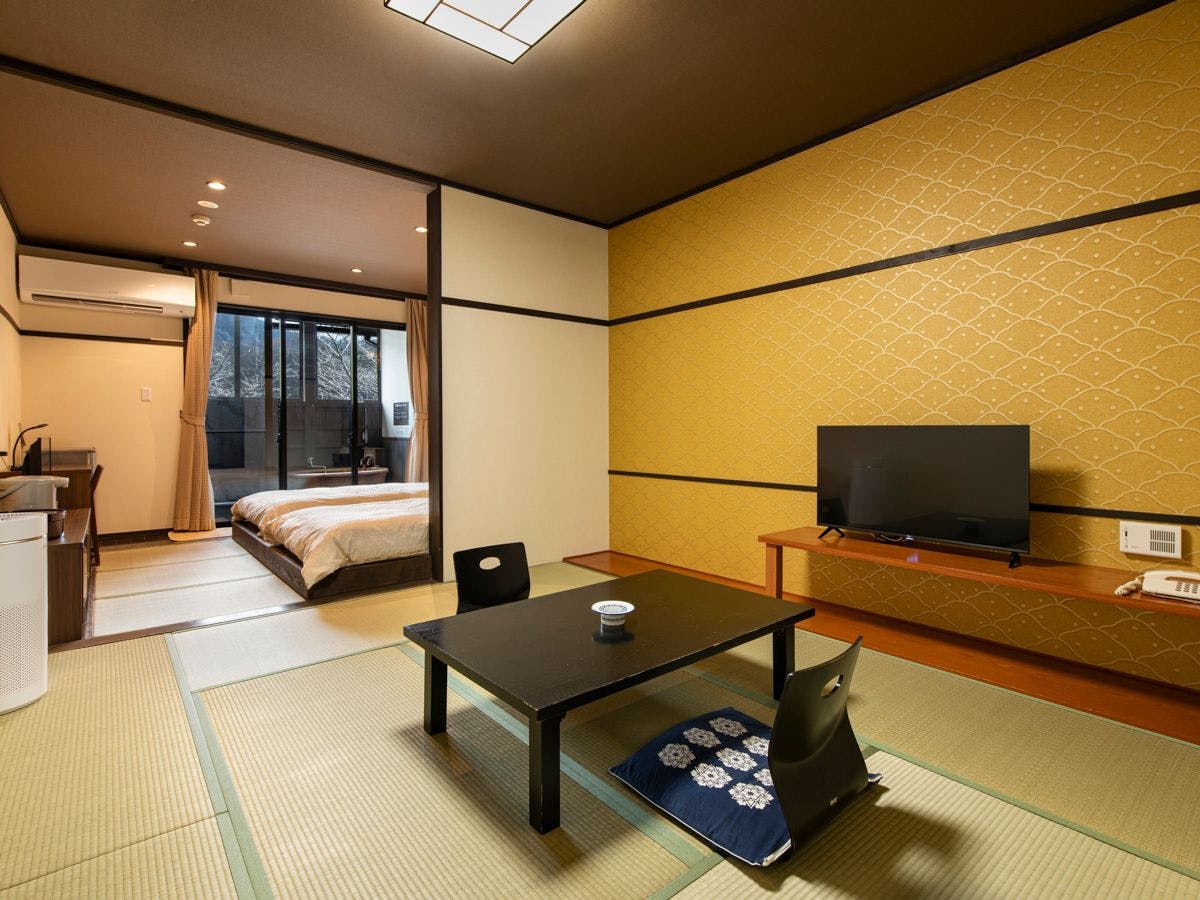 【ตัวอย่างห้องพักสไตล์ญี่ปุ่น-ตะวันตก ชั้น 2 (สูบบุหรี่ได้)】