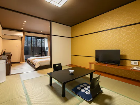 【ตัวอย่างห้องพักสไตล์ญี่ปุ่น-ตะวันตก ชั้น 2 (สูบบุหรี่ได้)】