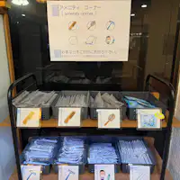 Pojok fasilitas kamar mandi