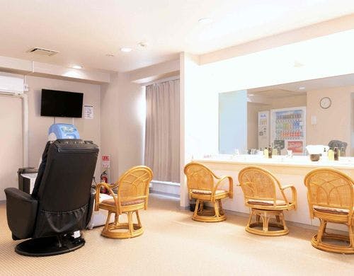 男性専用大浴場脱衣場