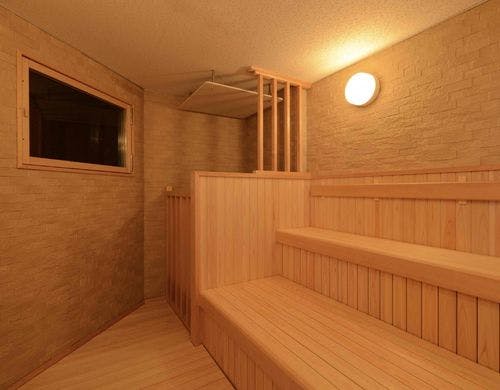 男性専用大浴場内サウナ