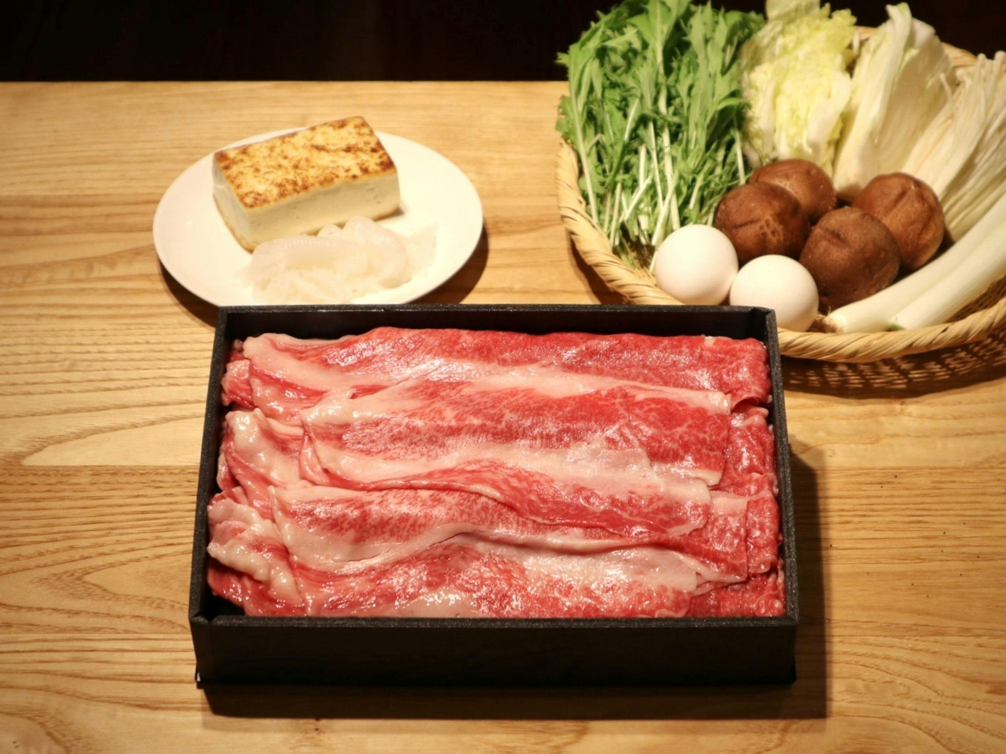 ชุดวัตถุดิบสุกี้ยากี้ (เฉพาะฤดูหนาว)